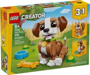 Les adorables animaux : le chiot joueur LEGO Creator 31382 : Playful Puppy