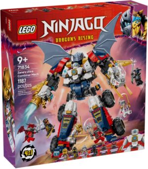 Le robot ultra combo de Zane LEGO Ninjago 71834 : Zane’s Ultra Combiner Mech