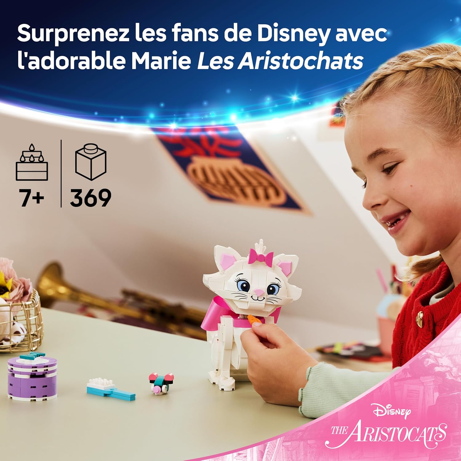 LEGO ǀ Disney L’Adorable Marie Les Aristochats