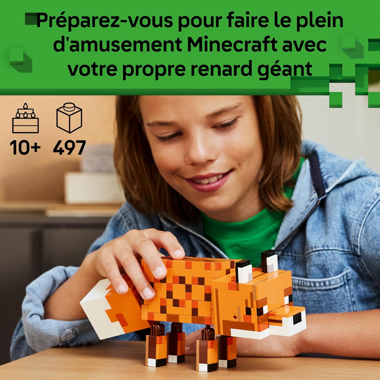 LEGO Minecraft Le Renard