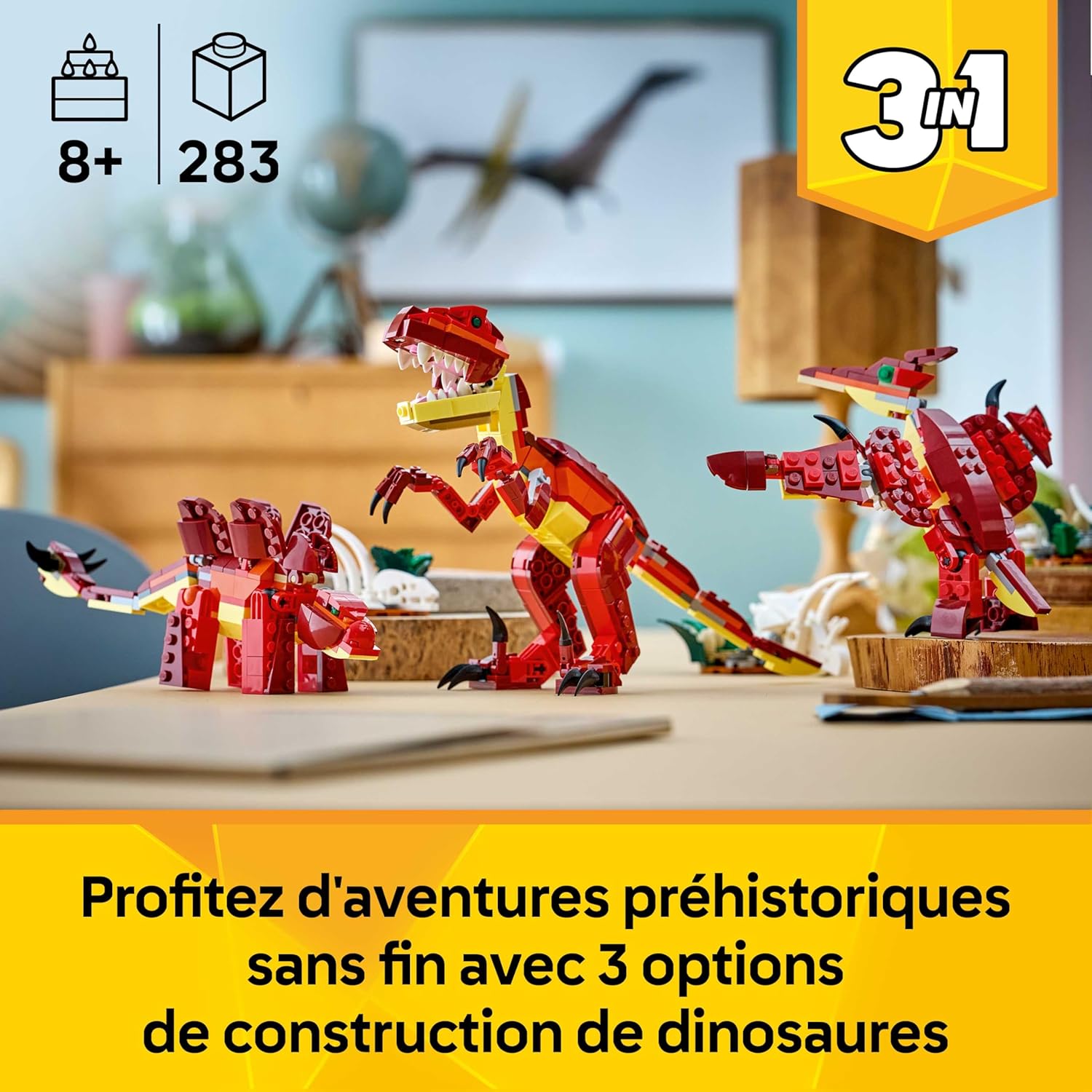 LEGO Creator 3-en-1 Le Dinosaure Féroce