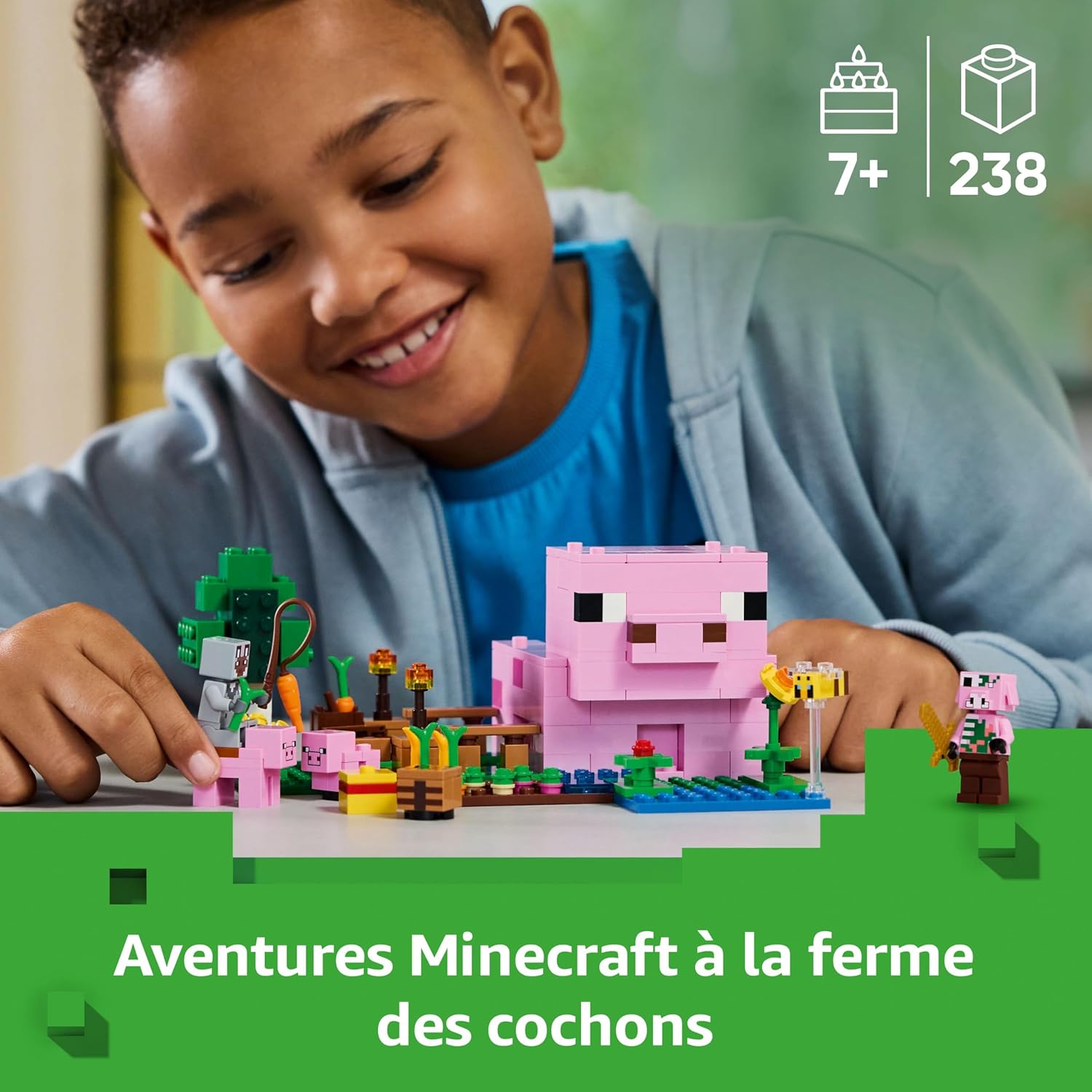 LEGO Minecraft La Maison de Porcelet